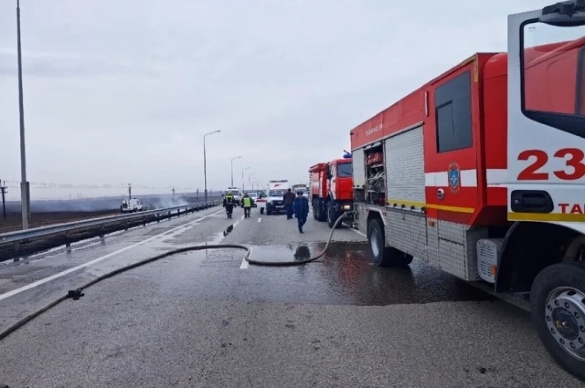    Среди погибших страшной аварии под Таганрогом оказался водитель бензовоза