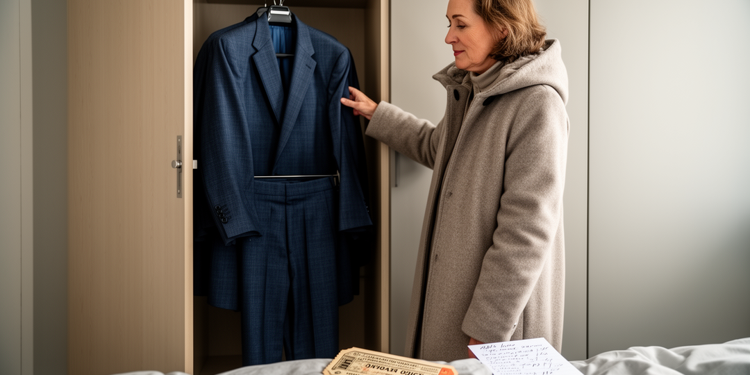 Тёмно-синий костюм