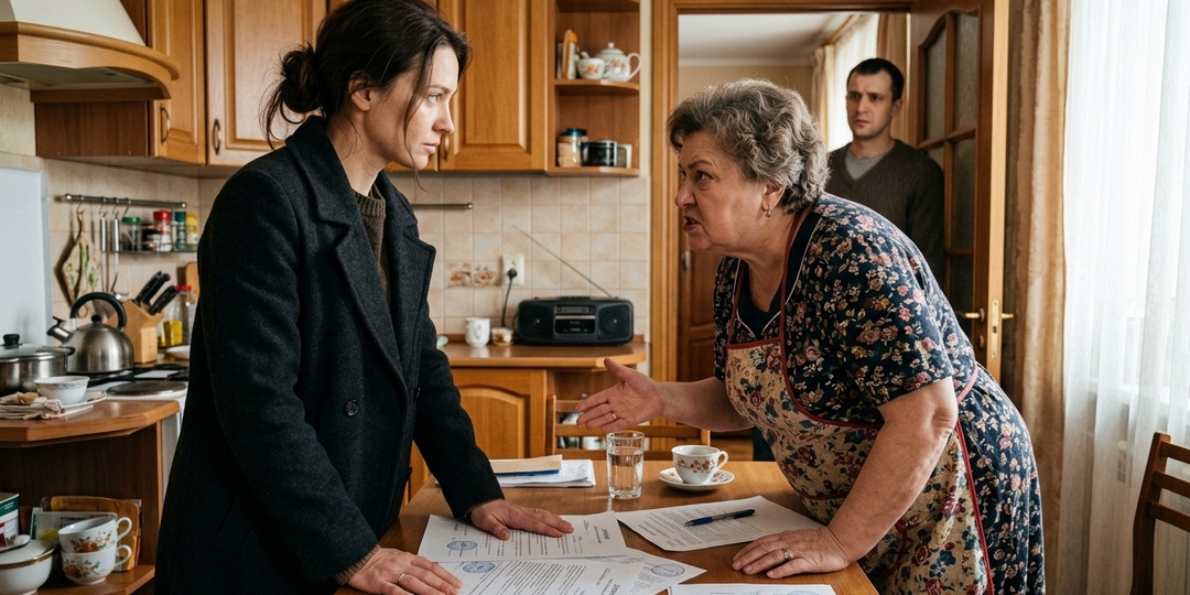 «Я не буду этого подписывать» — сказала я свекрови, когда поняла, что муж знал об этом с самого начала