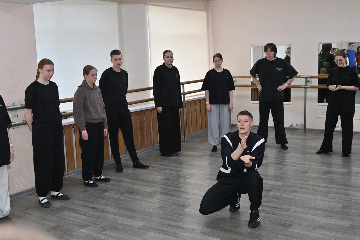    Мастер-класс на фестивале детских театральных коллективов «В кругу друзей». Фото: «Республика» / Оксана Кудряшова