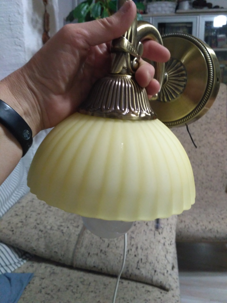 вид бра после покупки