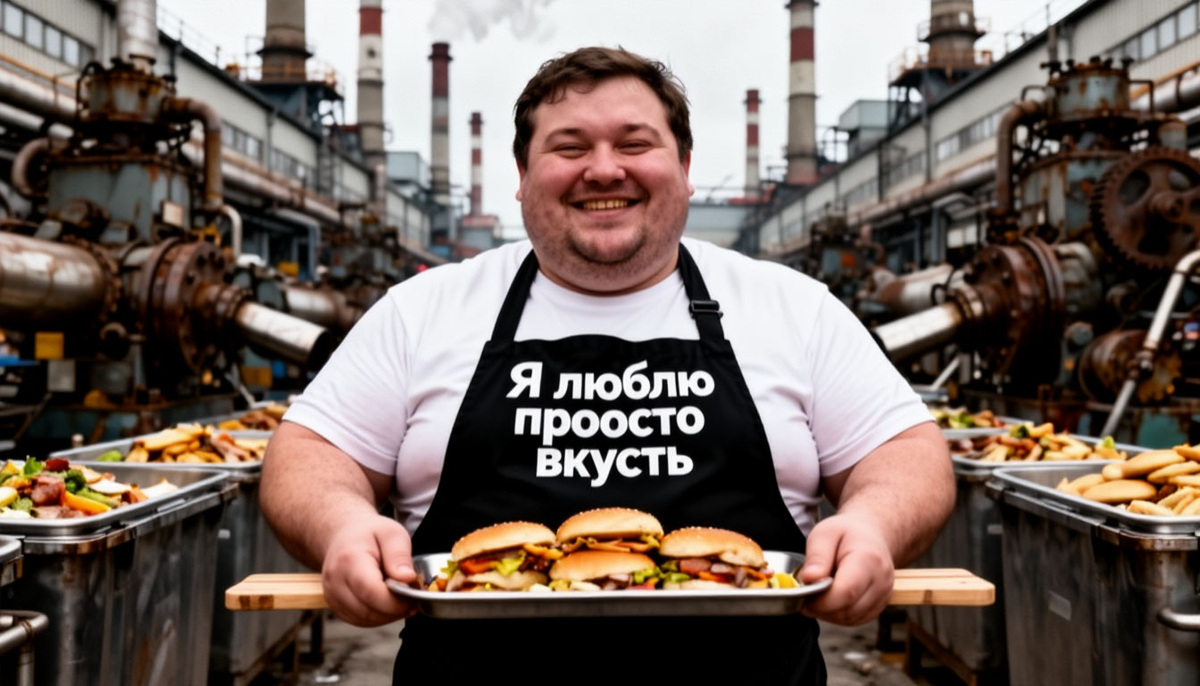 Я просто люблю вкусно поесть!