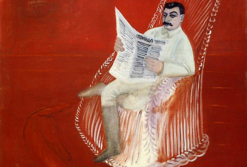 Художник Георгий Рублёв. От Сталина с газетой до росписи станций метро