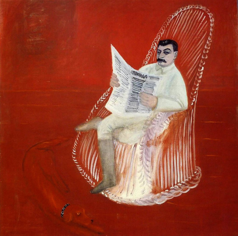 "Портрет И.В.Сталина". Источник: Яндекс картинки