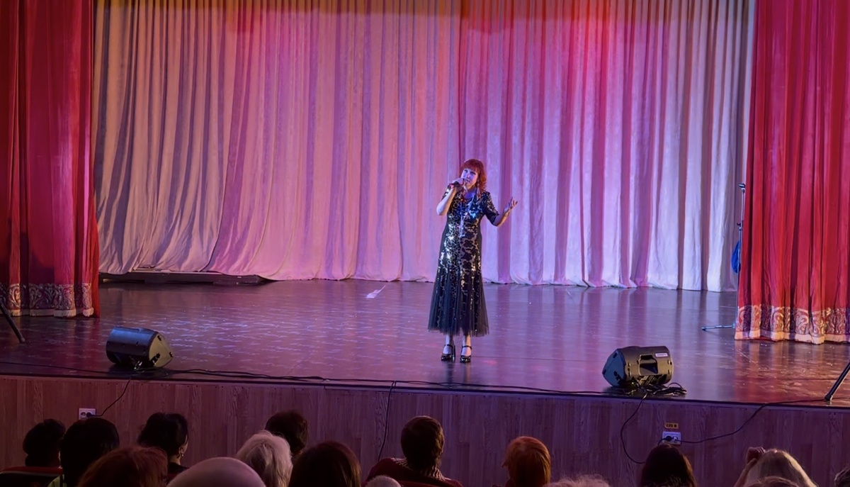 Оксана Сенчина на гастролях