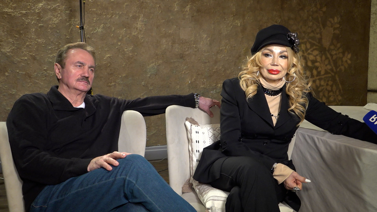    Маша Распутина с мужем