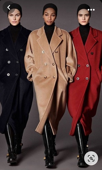 Культовое двубортное пальто от бренда MaxMara 10801