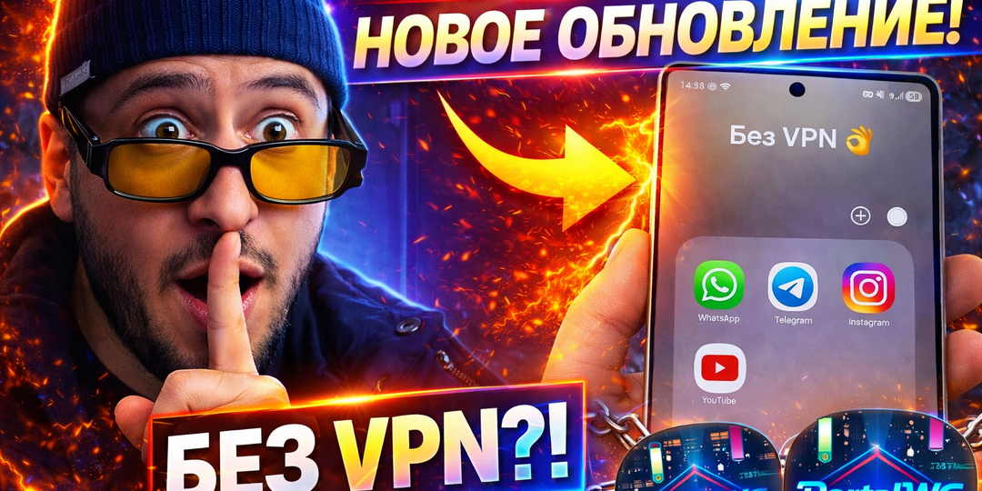 Обход БЕЗ VРN работает? Почему у вас ничего не запускается на Android или iPhone