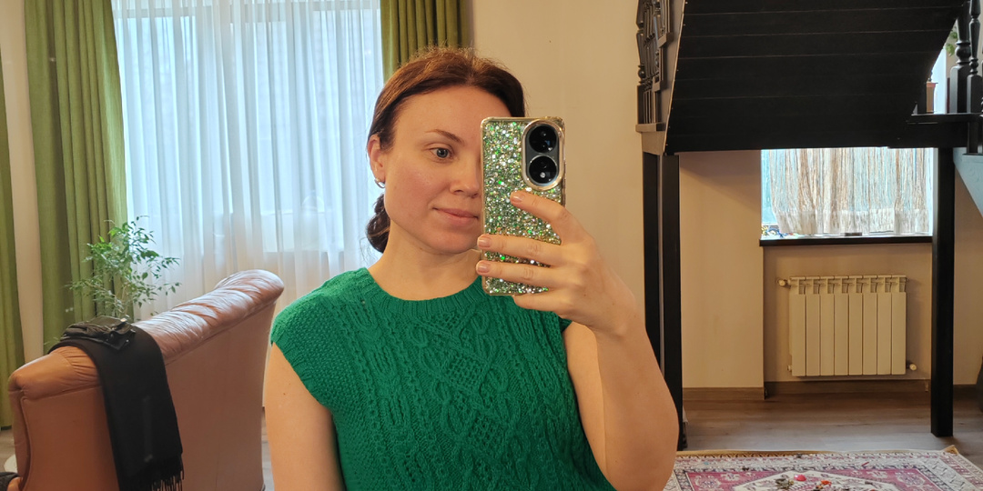 Как я вязала жилет.