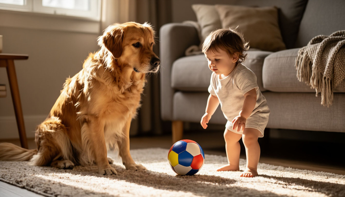 Учите детей уважать личные границы собаки — это основа безопасного общения! ✨