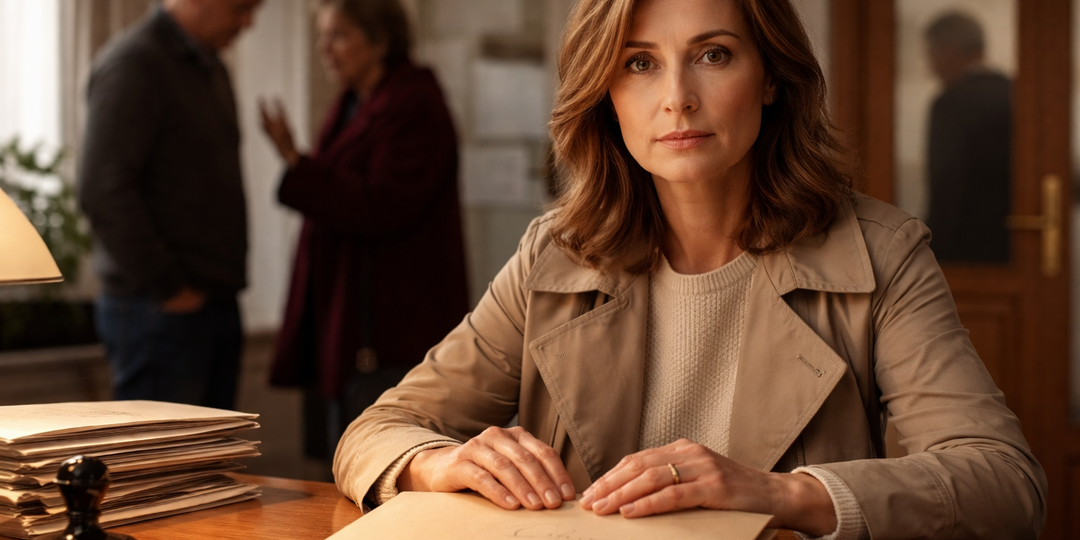 Бежевый конверт