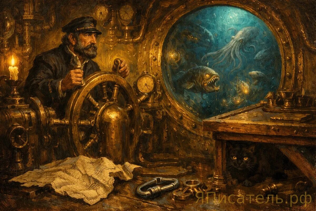 Жюль Верн предсказал подводные лодки, вертолёты и интернет — и его до сих пор не читают правильно