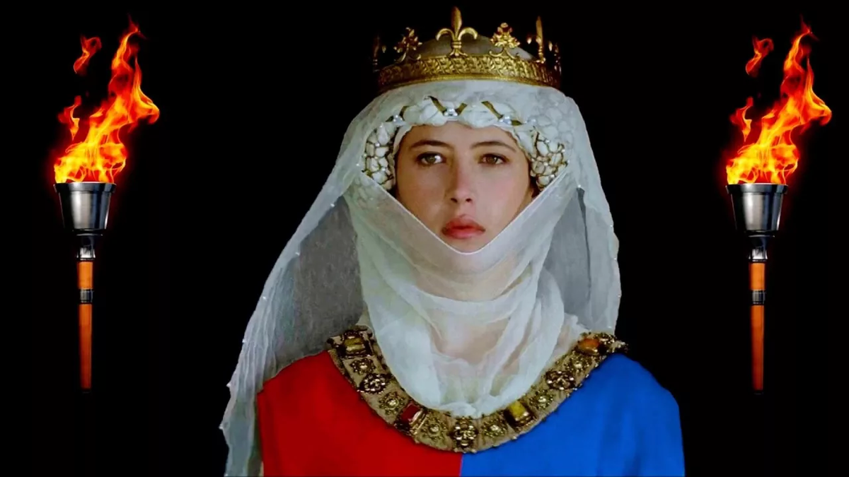 Софи Марсо в роли королевы