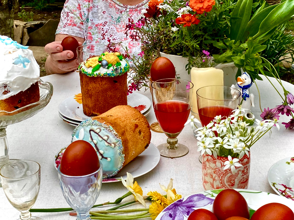 Пасхи пекли сами