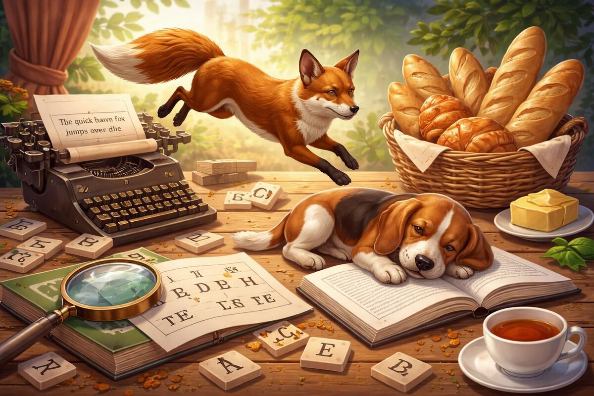 Лингвистический детектив: как одна фраза проверяет принтеры, шрифты и даже шпионов