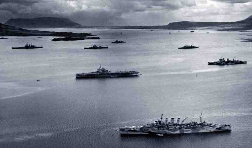 Конвой PQ –17 готовится к выходу в море