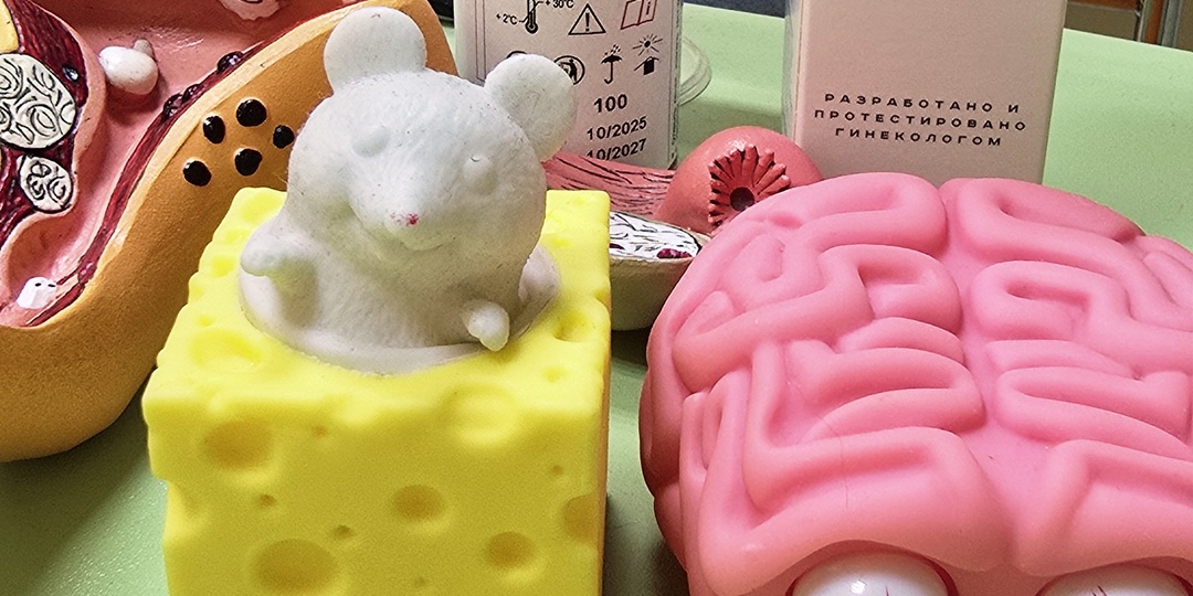 Мама смотри, мышь, как у твоего гинеколога...