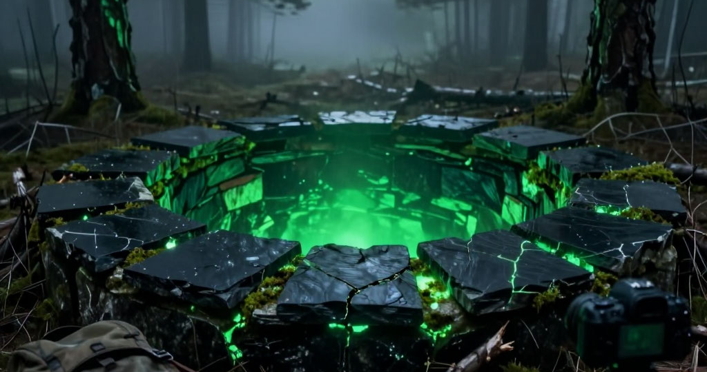 На месте заброшенной деревни под Смоленском местные жители нашли старый колодец, из которого по ночам идет свечение