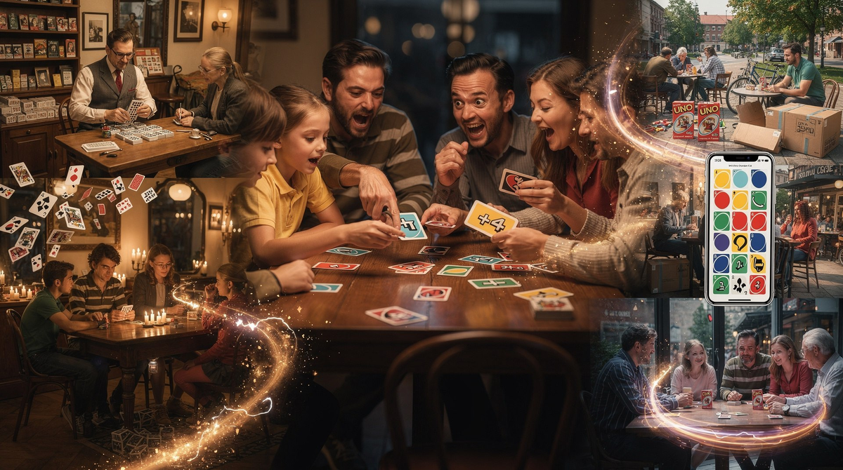 Знакомая картина: вы почти победили, осталась всего одна карта… и тут кто‑то бросает «Возьми четыре» прямо на вас! UNO — та игра, где победа может ускользнуть в последний момент, а удача — повернуться лицом после серии неудач. Как появилась эта культовая игра, заставляющая нас кричать «UNO!» на весь дом? Разбираемся!