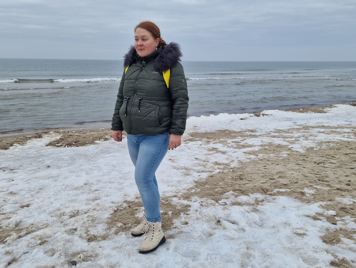 это я) на Балтийском море