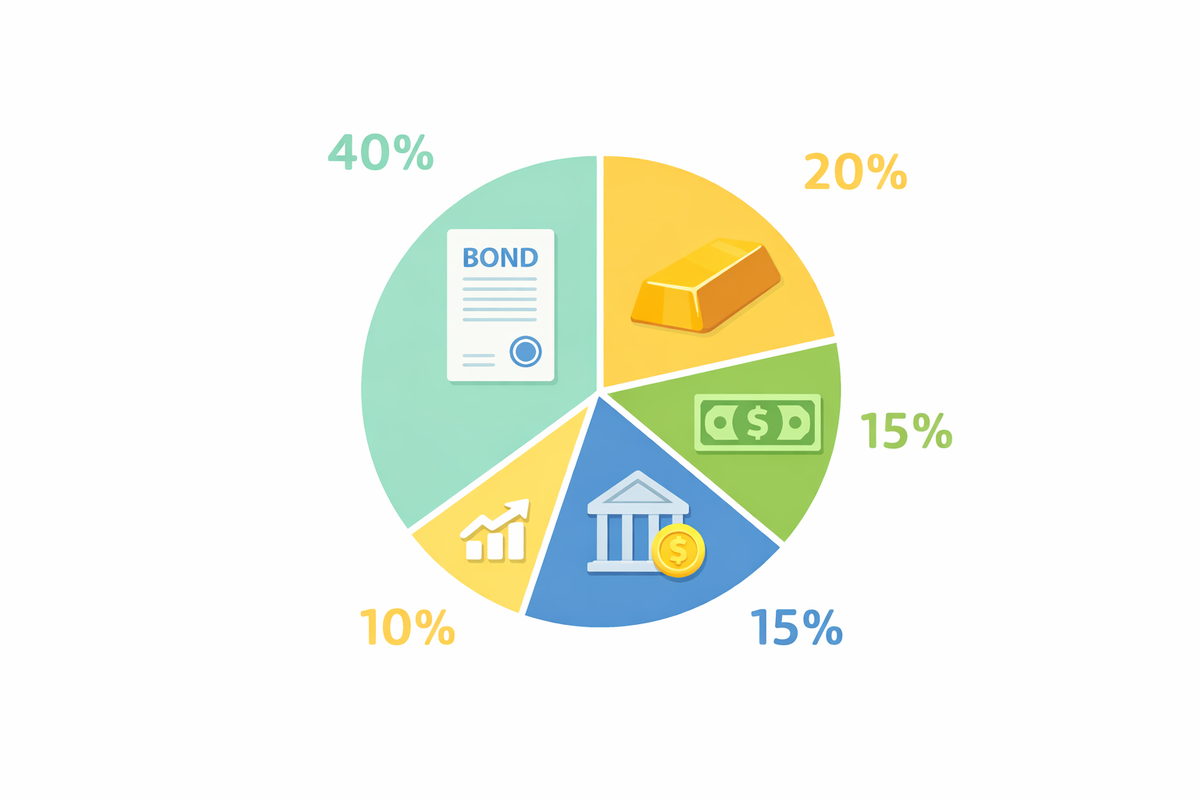 Моя стратегия на 2026: 5 активов, которые работают вместе. Сохраните себе.