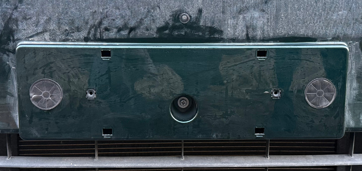 Передняя площадка под номер