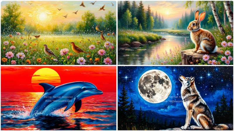 Автор теста и метафорических карт- психолог Анна Чернышевская 