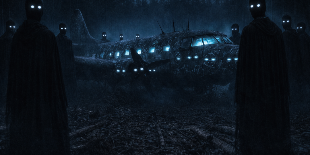 Мы попытались уйти. Но поляна нас не отпустила