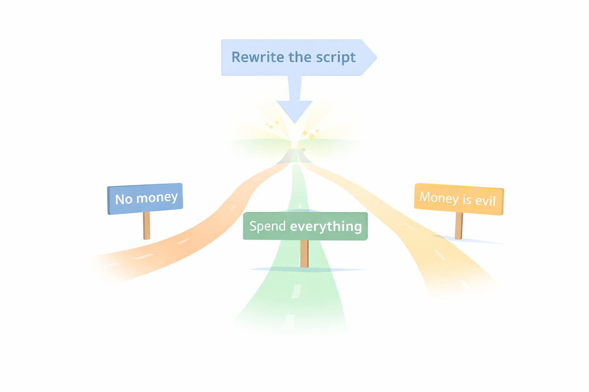 Три сценария — один выход. Можно переписать всё, что досталось от родителей.