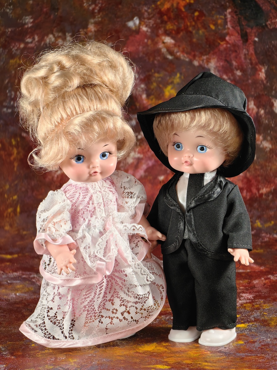 Куклы Ивановской фабрики  игрушек "Сладкая парочка"