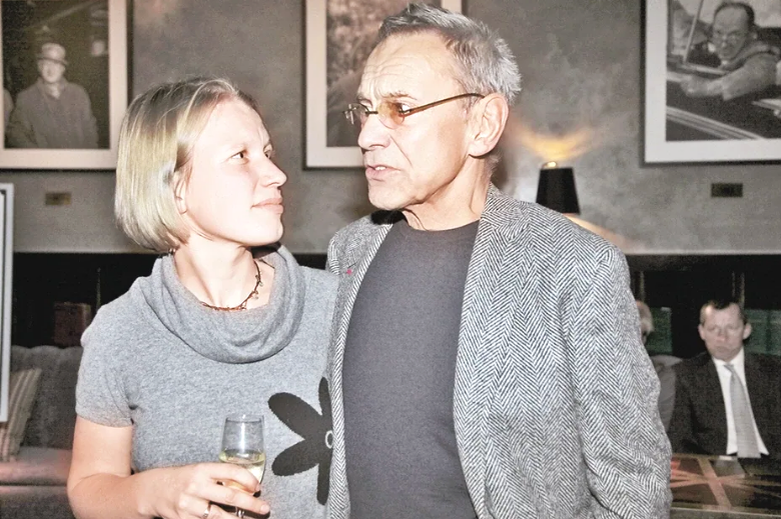 Андрей Кончаловский с дочерью Дашей