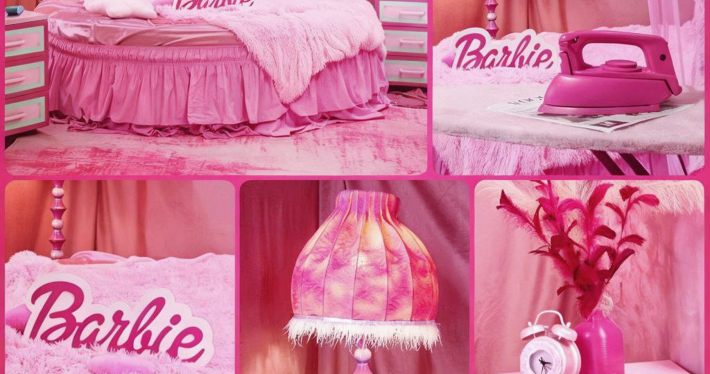 Фотостудия с розовыми локациями локация Барби