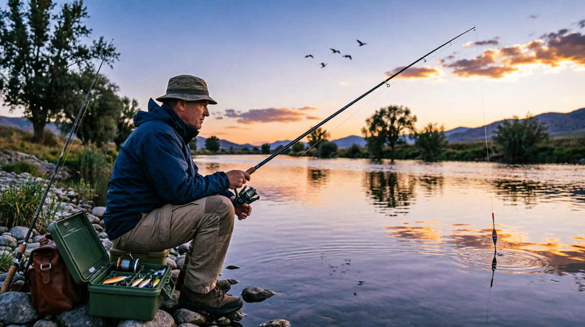 Рыбалка на реке