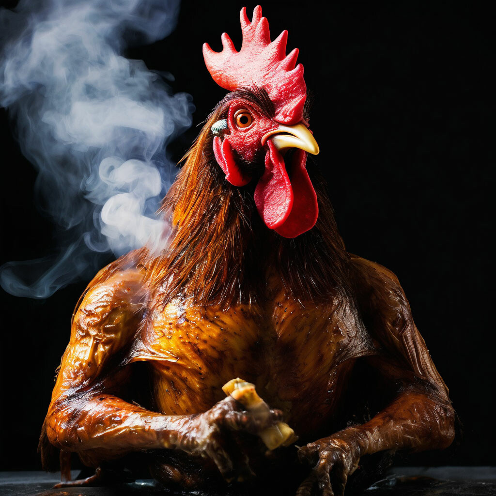 Петух Жареный