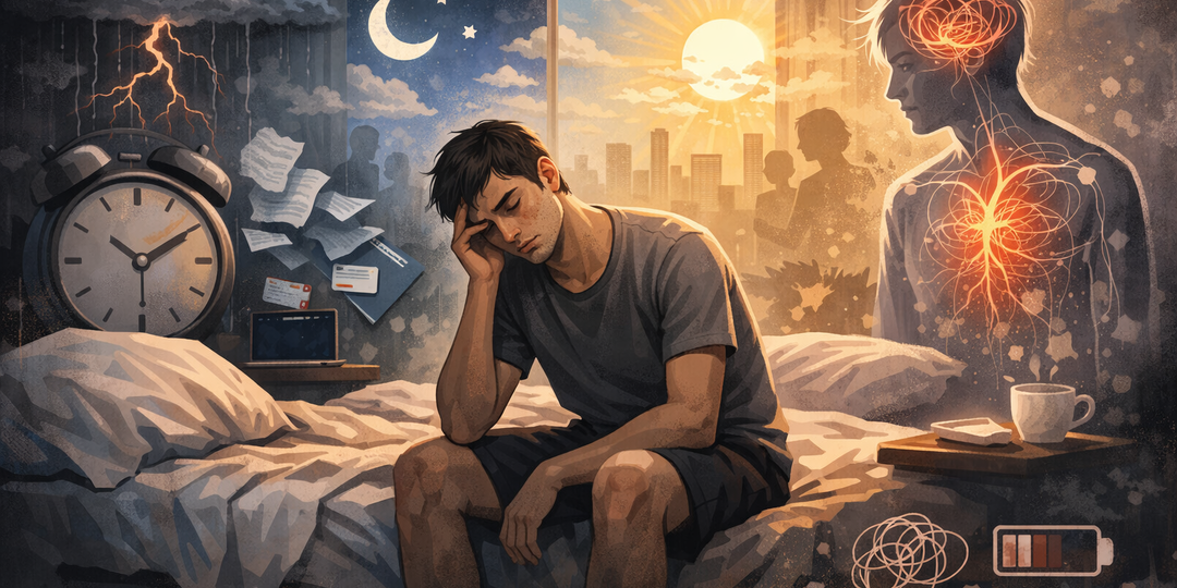 6 сигналов, что организму не хватает восстановления, а не сна