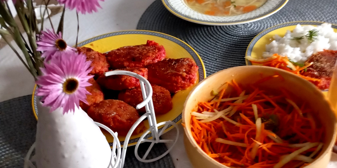 Субботний мартовский обед скромный,но полезный с минимум затрат.