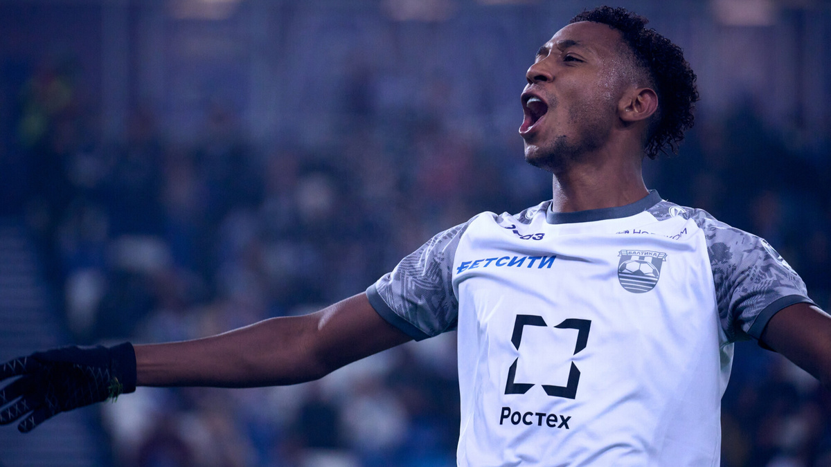 Брайан Хиль- игрок Балтики: Фото — Sportbox.ru