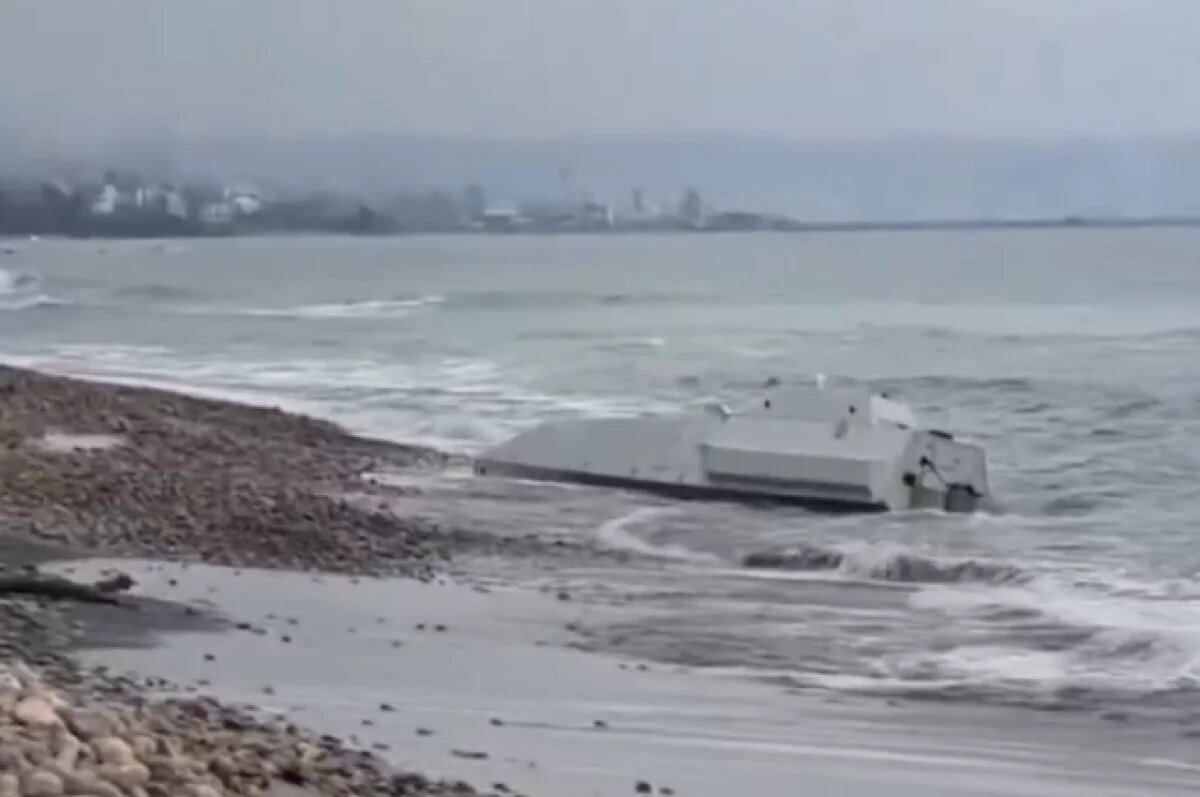    В Черном море у берегов Турции обнаружили американский морской беспилотник