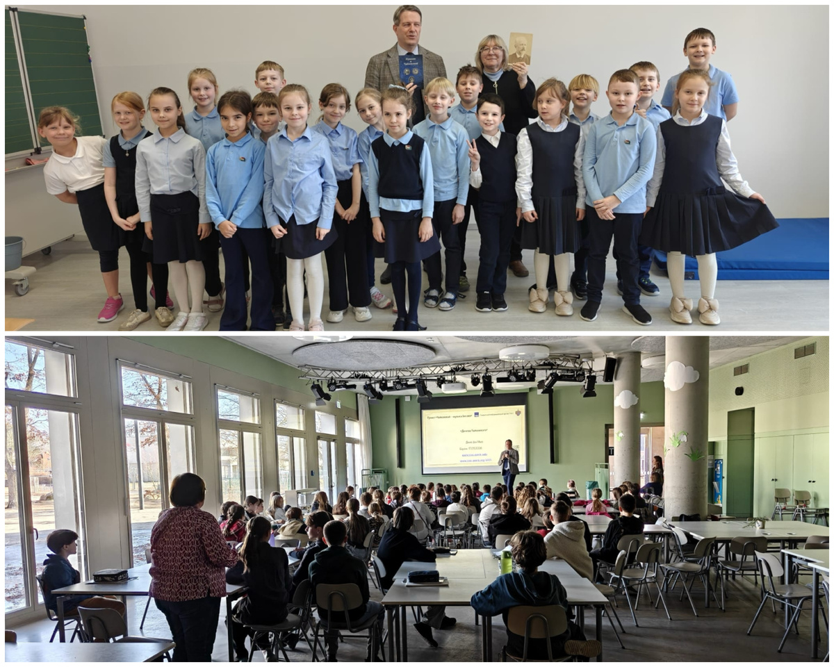 Денис фон Мекк очень внимателен к подрастающему поколению и проводит много мероприятий для детей разных стран на русском и английском языках