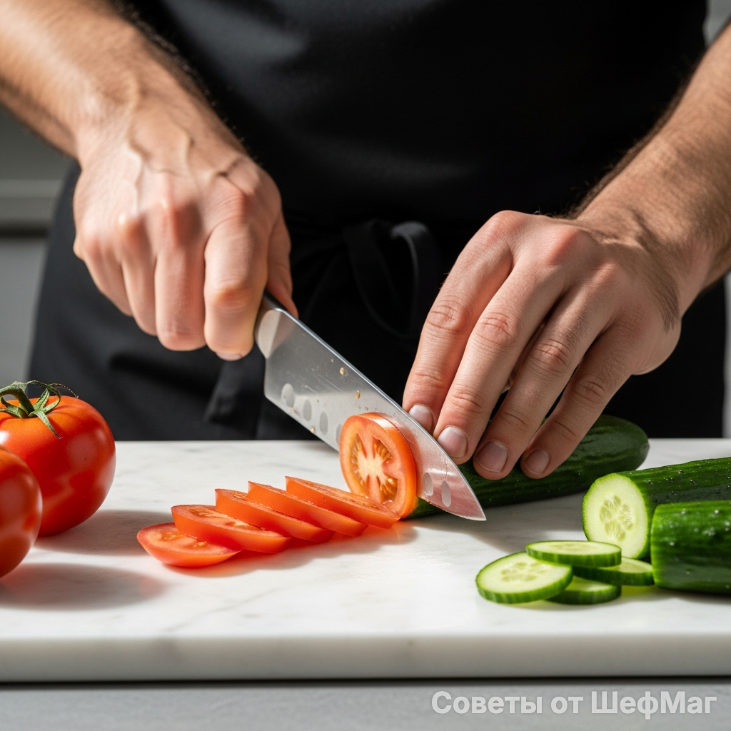 Очистка овощей - залог идеально гладкой текстуры будущего супа.