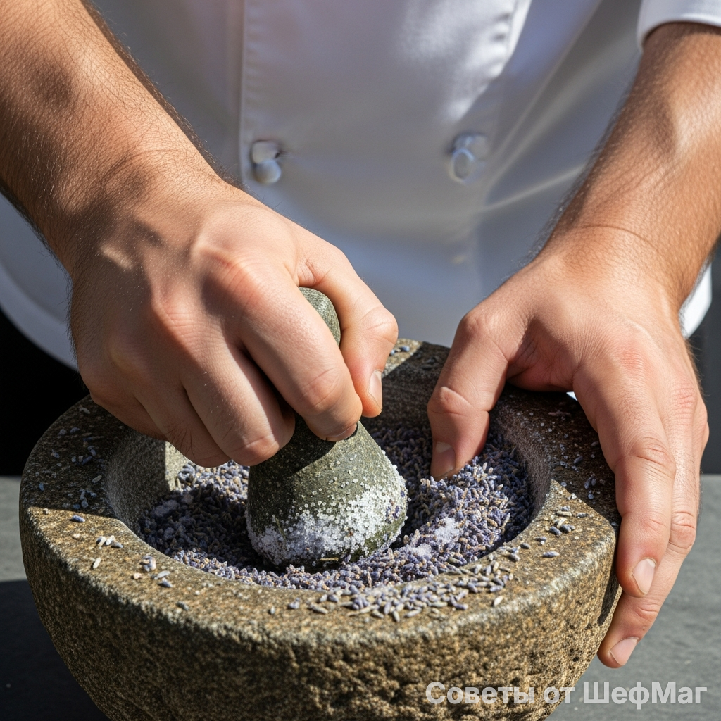 Тонкий помол лаванды - залог благородного вкуса без химических ноток.