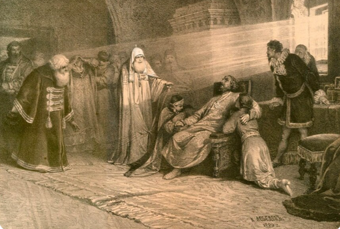 Почему царя Бориса Годунова похоронили в сидячей позе