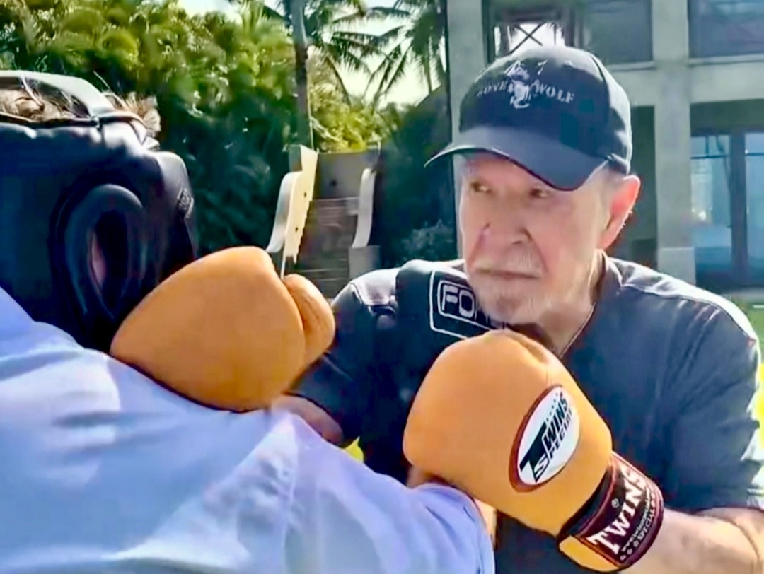 Чак Норрис. Последняя тренировка-спарринг