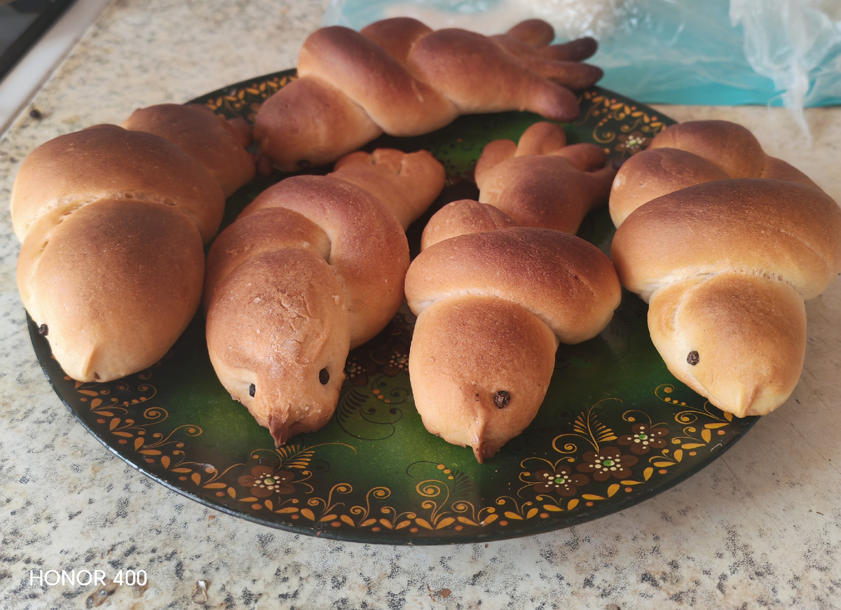 Готовые жаворонки. Фотография автора