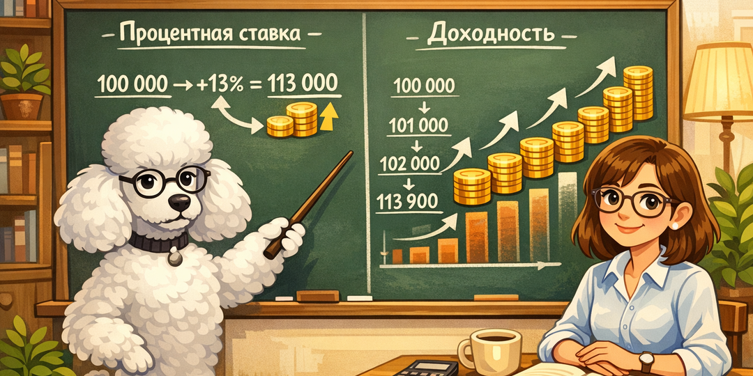 Процентная ставка и доходность, реклама манипулирует понятиями. Как разобраться?