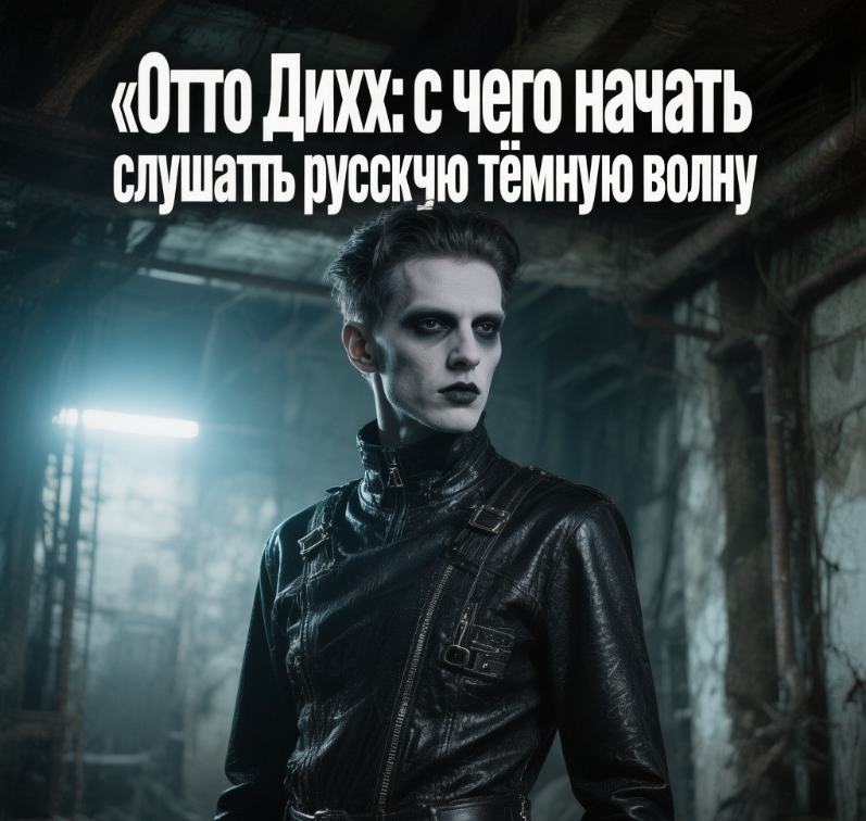 darkwave и образ «Отто Дикс».