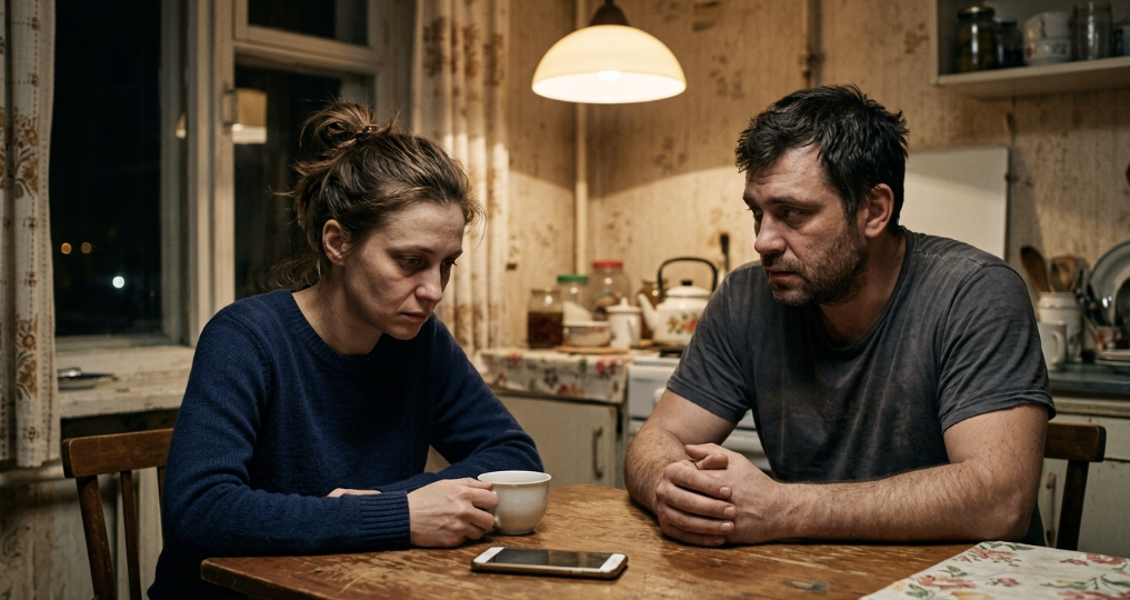 — Она просто коллега, — сказал муж. — Тогда почему она пишет тебе "скучаю"? — Откуда ты... — Ты забыл телефон на столе.