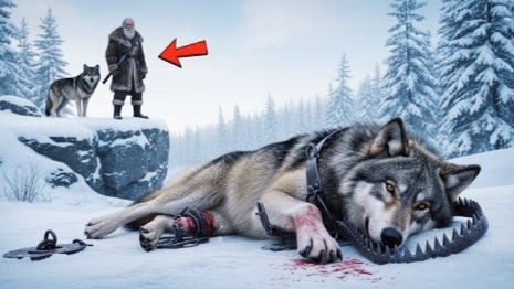 Дед Макар и его волк Акела спасли чужого волка. Тот волк поблагодарил деда , когда это было нужнее больше всего