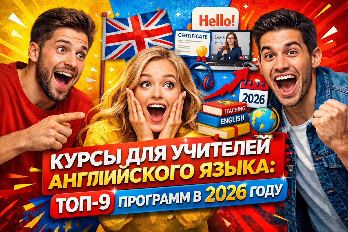 курсы для учителей английского языка — топ-9 программ 2026 с сертификатом и онлайн обучением