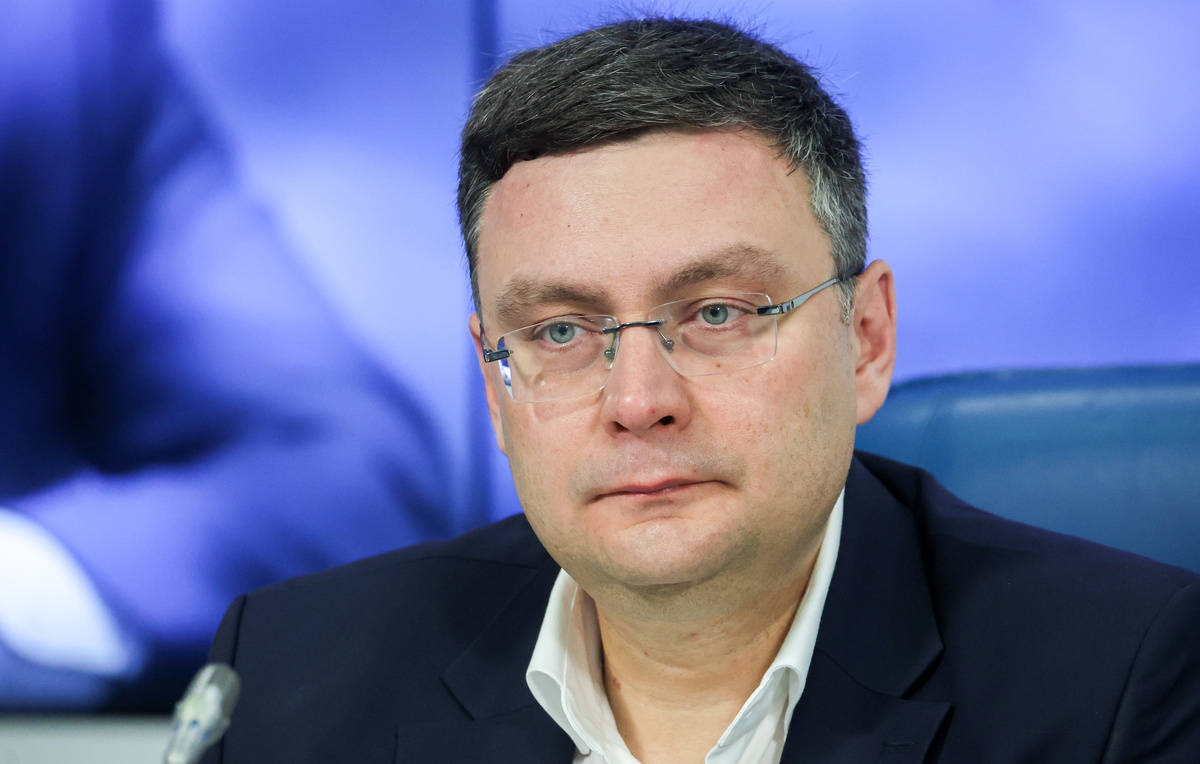    Заместитель генерального директора Российского общества "Знание" Антон Сериков  Максим Григорьев/ТАСС